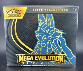 Pokémon TCG Mega Evolution Elite Trainer Box Mega Evolution and chaos rising