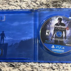 Uncharted 4: A Thief's End (PS4) - Original Case & Disc $15 OBO