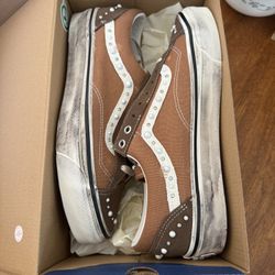 Vans LX Old Skool 36 Pearlized Pack Vintage Cocoa Brown Size 11