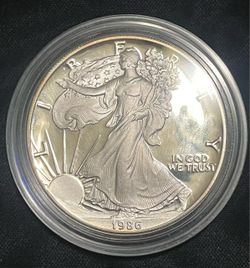 1986 Silver Eagle