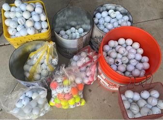 GOLF BALLS!