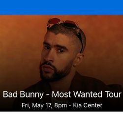 4 Tickets To Bad Bunny: MOST WANTED TOUR 2024 Is Available 