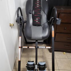 Back stretcher with massage