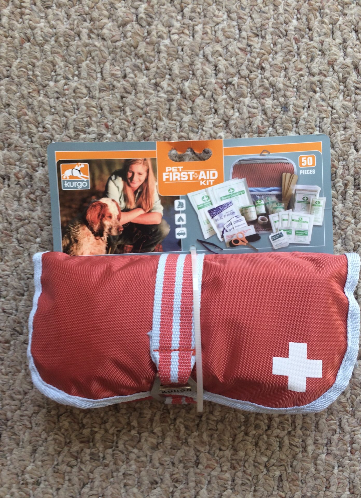 Kurgo 50 piece pet first aid kit NIP
