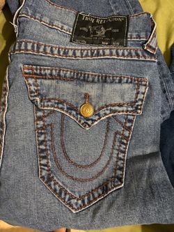 Dark blue true religion jeans