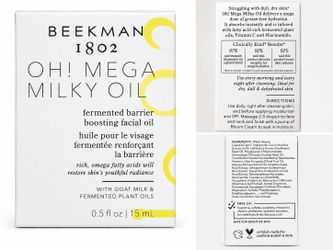 Beekman 1802 Oh! Mega Milky Oil Facial Oil