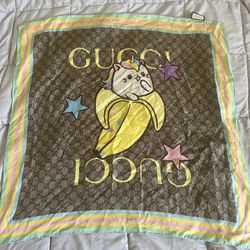 Gucci Banana Cat Scarf 
