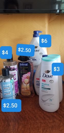 Bodywash (Men & Women), Deodorant and Body Lotions 