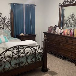 Bed,drawers, Night Stands