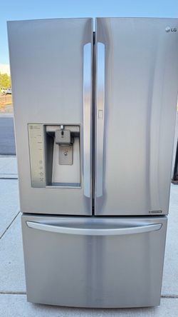 REFRIGERATOR LG STAINLESS STEEL