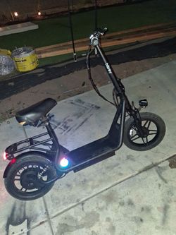 Electric Scooter with Seat dual suspension  highboy u3