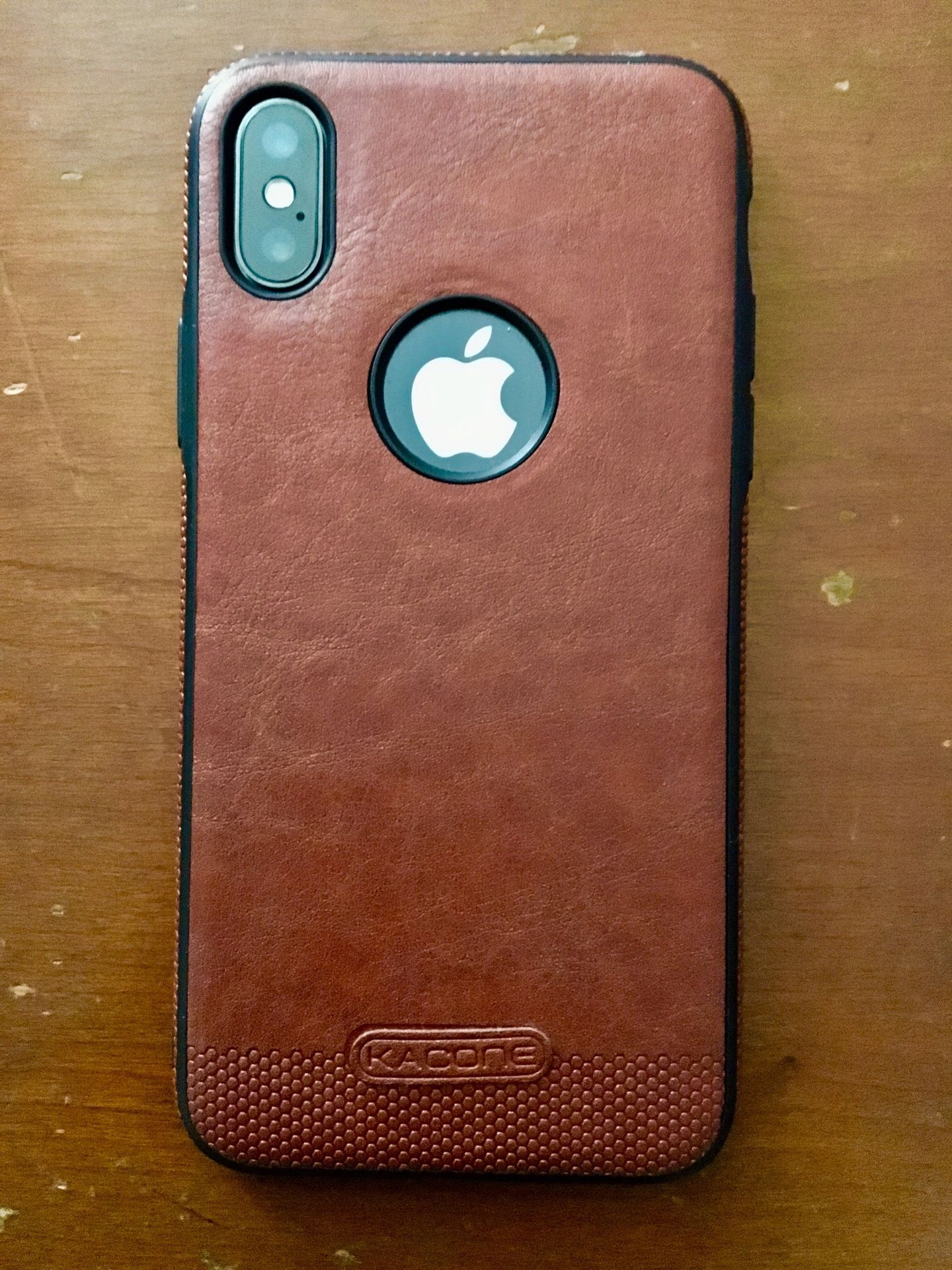 iPhone X Xs XR & Plus Leather Case