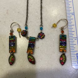Necklace And Earrings