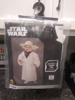 STAR WARS Yoda toddler Costume (2T/3T)