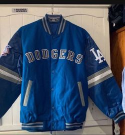 NEW Dodgers Leather and Wool Reversible Jacket 2-1