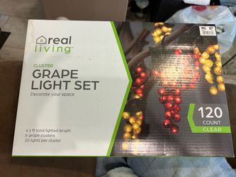1 Grape Light set Clusters