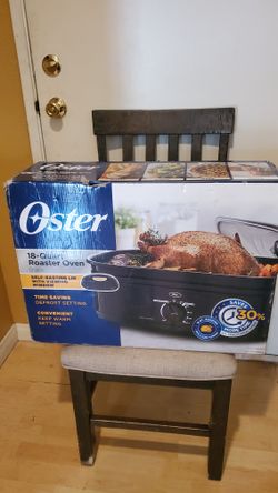 OSTER 18 Quart Roaster Oven Black