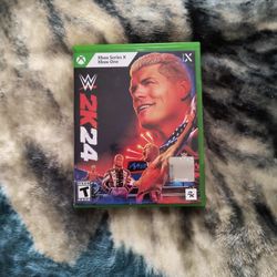 WWE 2k24 For Xbox Series X or One