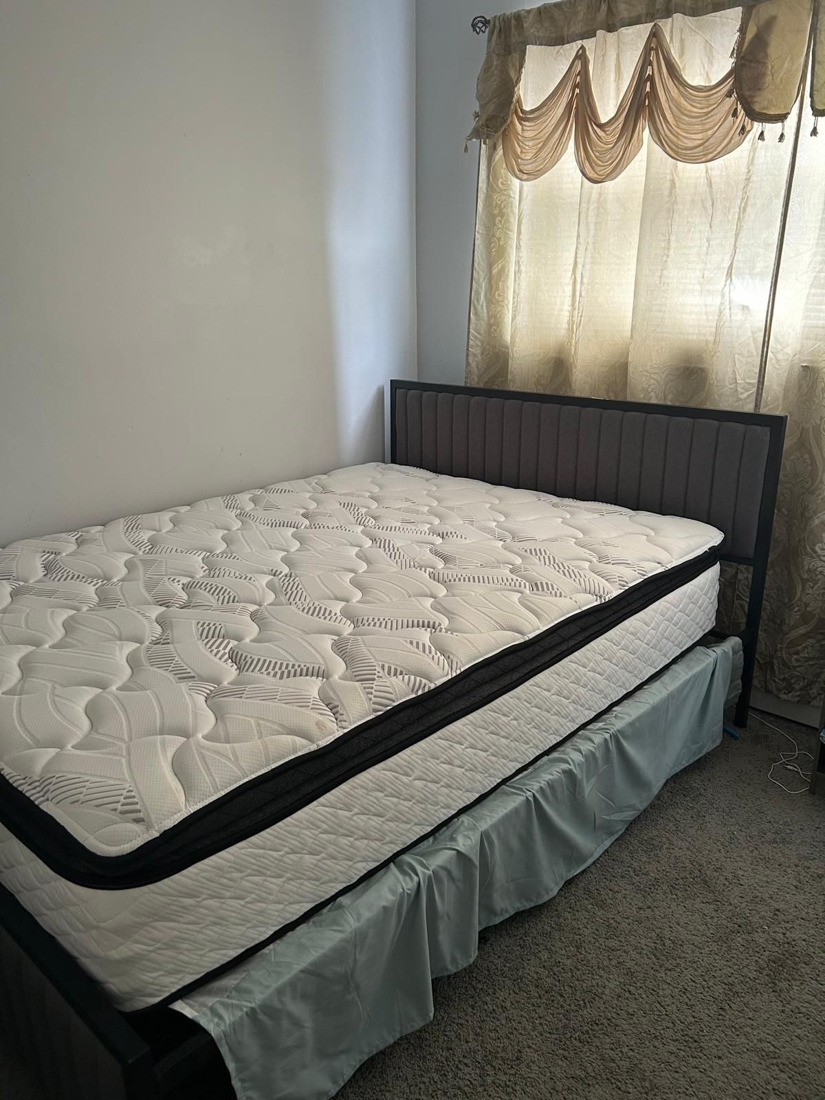 Queen Mattress With Frame 