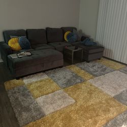 Couch And Area Rug