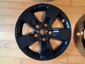 Gloss Black 5-Spoke Wheel Cover Hubcap