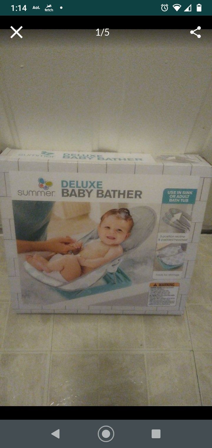Baby bather 10.00 new