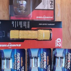 Surefire G2 flashlight 