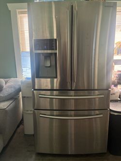 Samsung Fridge With Freezer Bottom