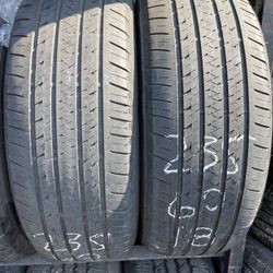235-60-18 Used Tires 235/60/18 Llantas Usadas