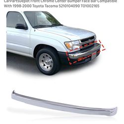 Toyota tacoma bumper face bar
