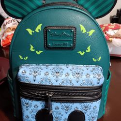 Disney Backpack Loungefly Haunted Mansión 