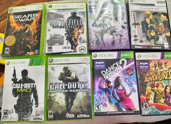 Xbox 360 Games Lot