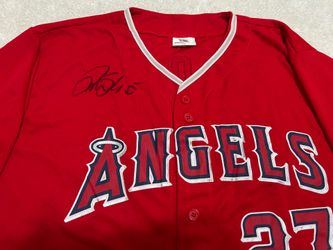 Angels Jersey Autographed Tim Salmon #15 SIGNATURES