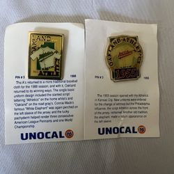Oakland A’s Lapel Collectors Pins