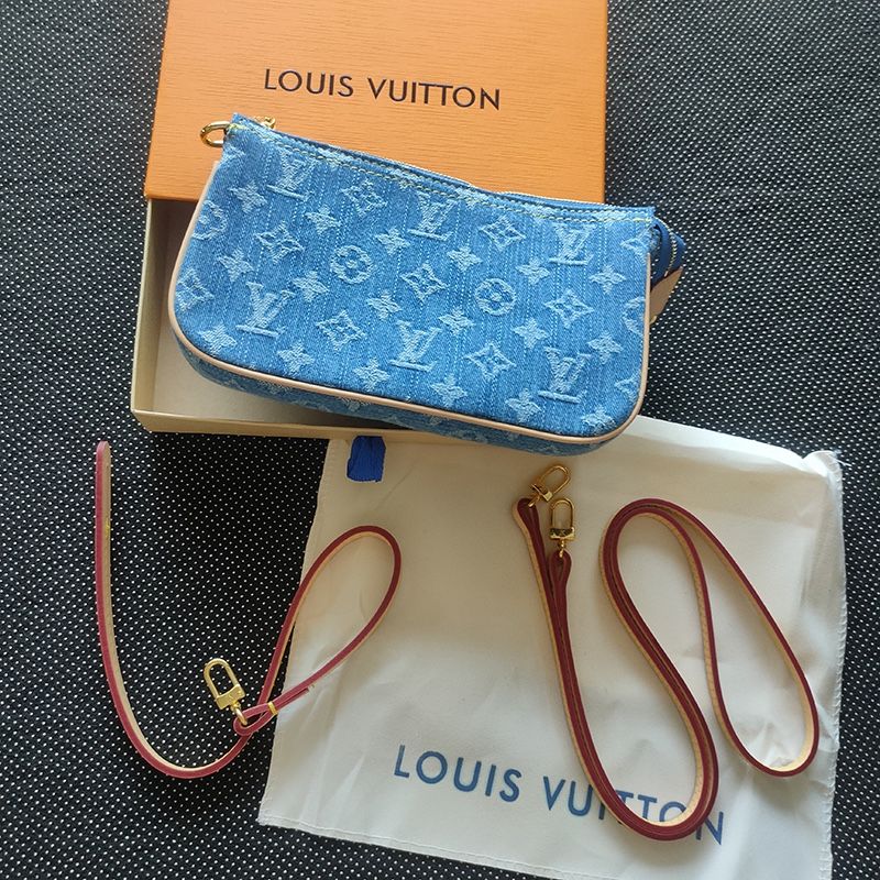 Denim Crossbody Bag