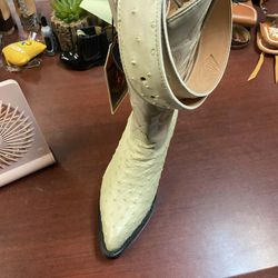 Botas Vaqueras de Piel original con cinturón para hombre