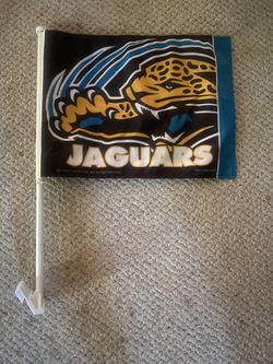 Jacksonville Jaguars Car Flag