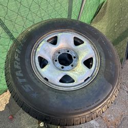 Toyota Tacoma Steel Rims And Tires 