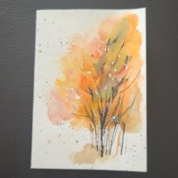 Watercolor Greeting Card 