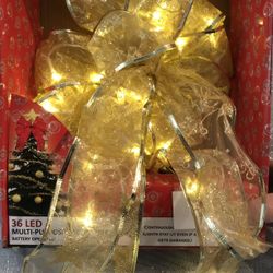 Christmas Lighted Bow