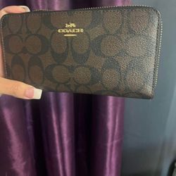 Matching Coach Purse & Wallet