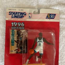 Starting Lineup Larry Johnson Action Figure 1996 Edition Vintage New In Package