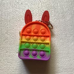 Bunny Ear Pop It Coin Purse