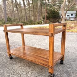 Rolling Unit Of Shelves