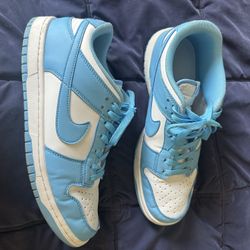 Blue University Nike Dunks