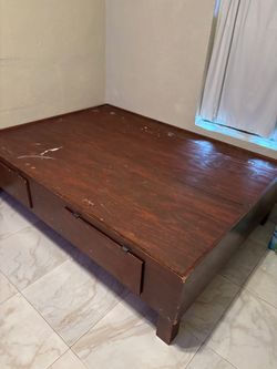 FULL SIZE BED FRAME BOX