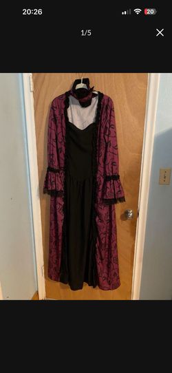 XL (fits Size 16) Women's Renaissance Victorian Dress Medieval / Gothic Costume Halloween
