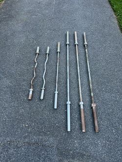 Olympic 2” Barbells And Curl Bars