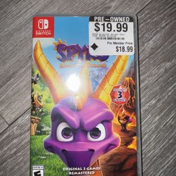 Nintendo Switch Spyro 
