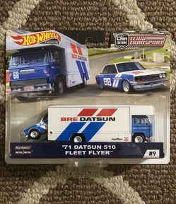 Hot Wheels Team Transport: ‘71 Datsun 510 Fleet Flyer